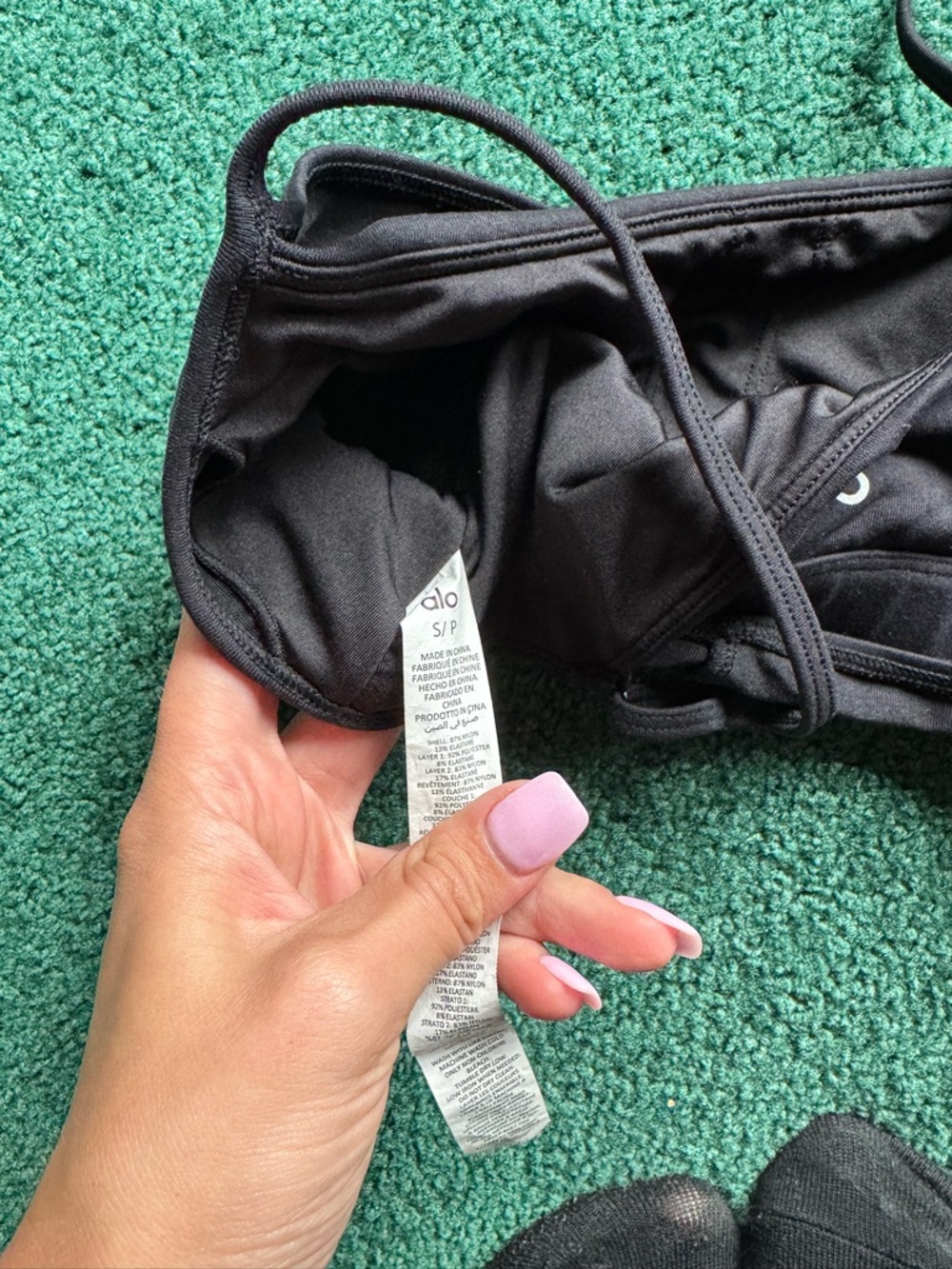 Alo Cross Bra - Picture 3 of 3